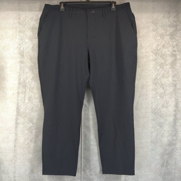 Public Rec Pants Mens 42x28 Stretch Athletic Performance Casual Nylon Spandex - Picture 1 of 10